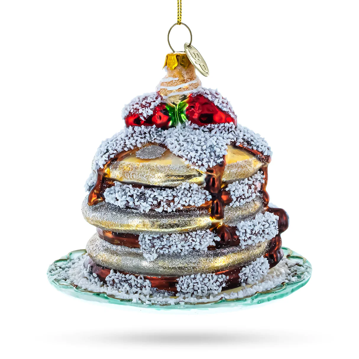 Pancakes With Maple Syrup Ornament PS - Image 3