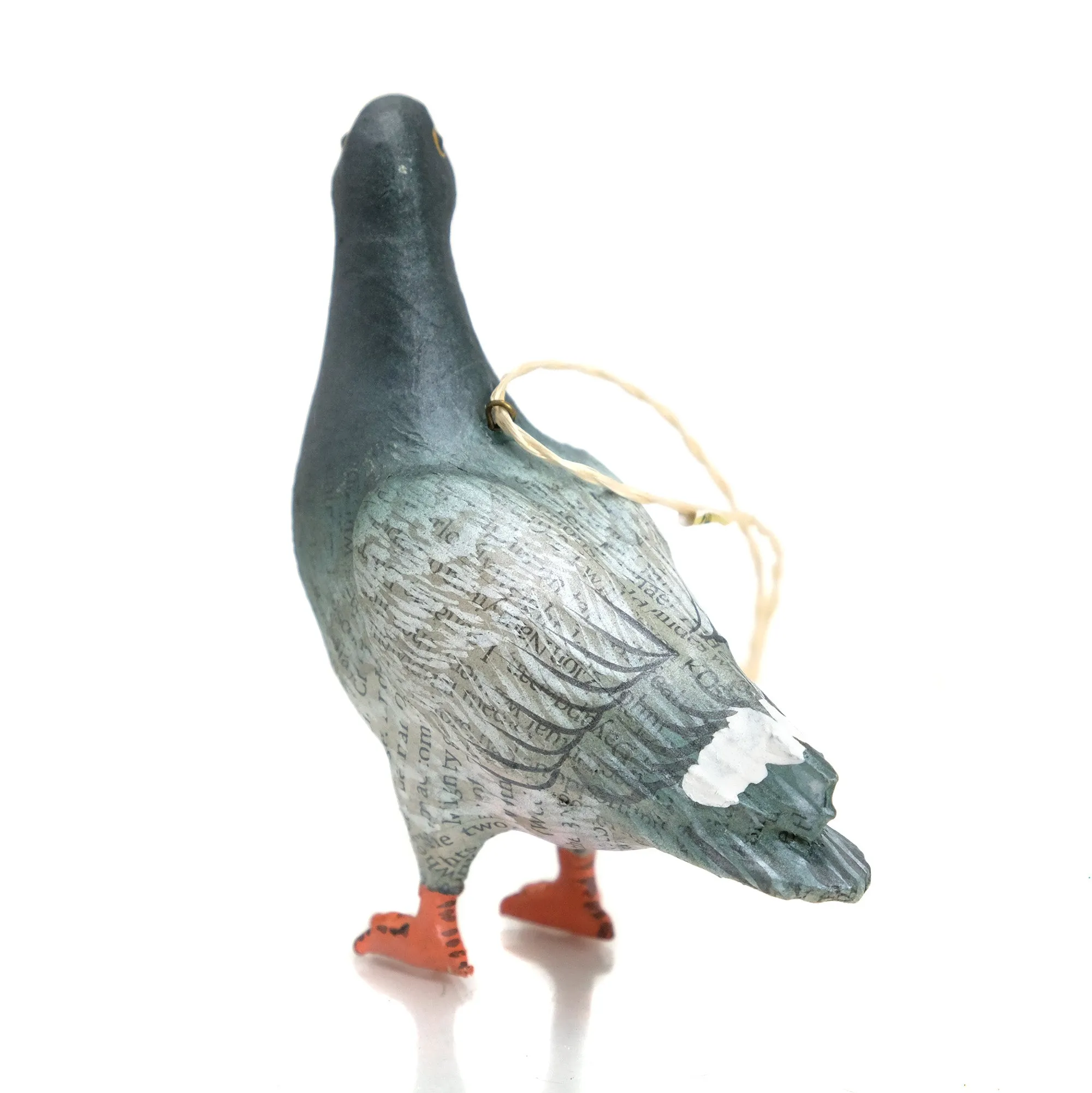 Pigeon Text Paper Ornament - Image 2
