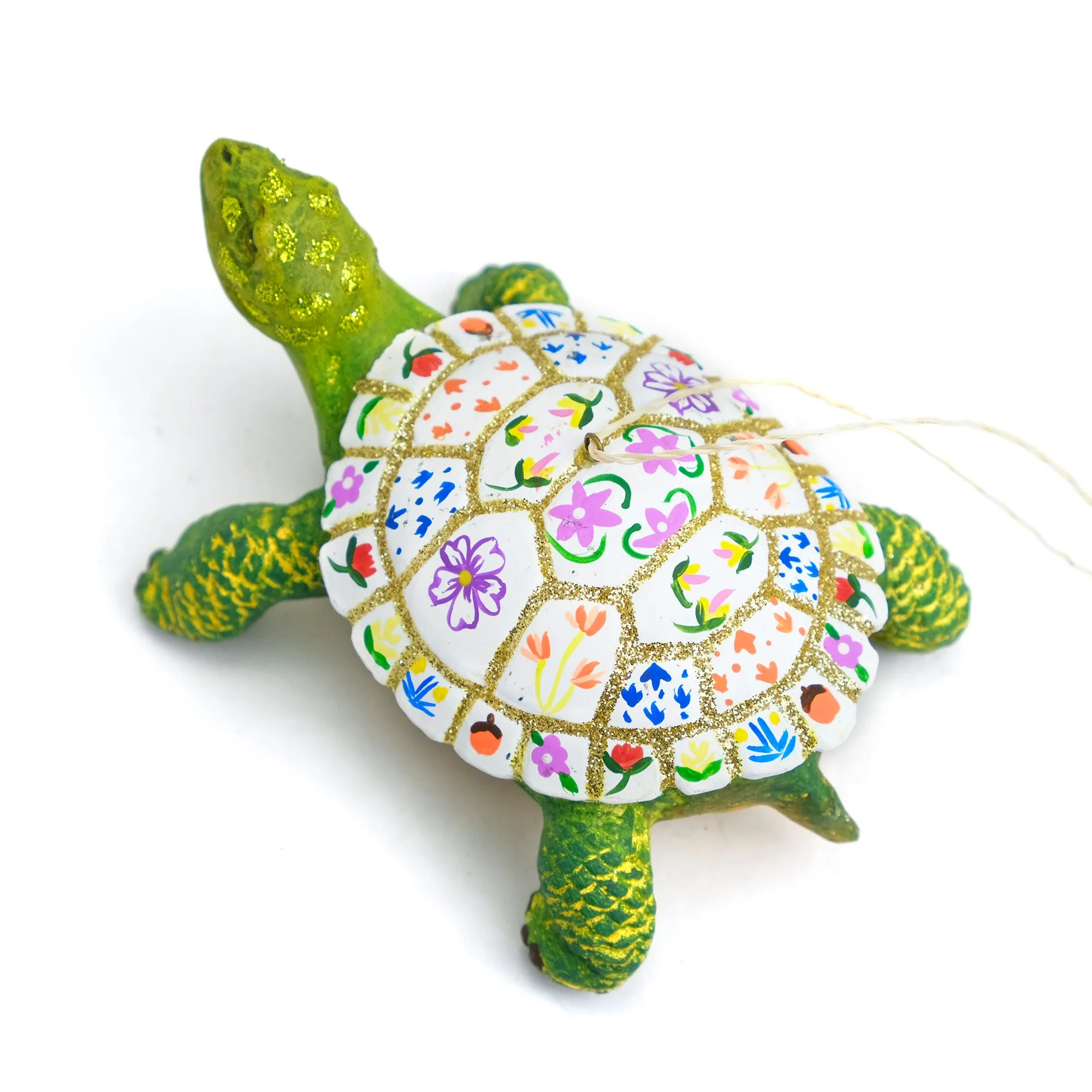 Patchwork Turtle Ornament - Image 2