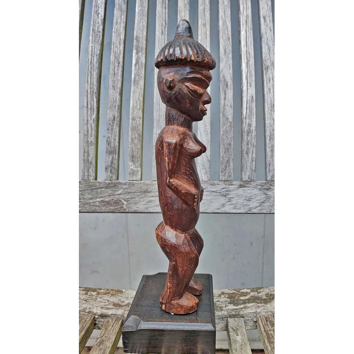 Pende Western "Feminine Ideal" Sculpture, Congo #678 - Image 3