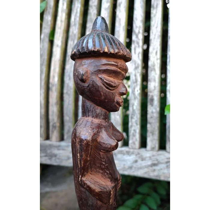 Pende Western "Feminine Ideal" Sculpture, Congo #678 - Image 6