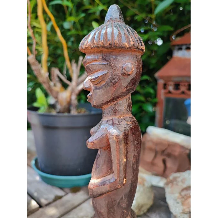 Pende Western "Feminine Ideal" Sculpture, Congo #678 - Image 7