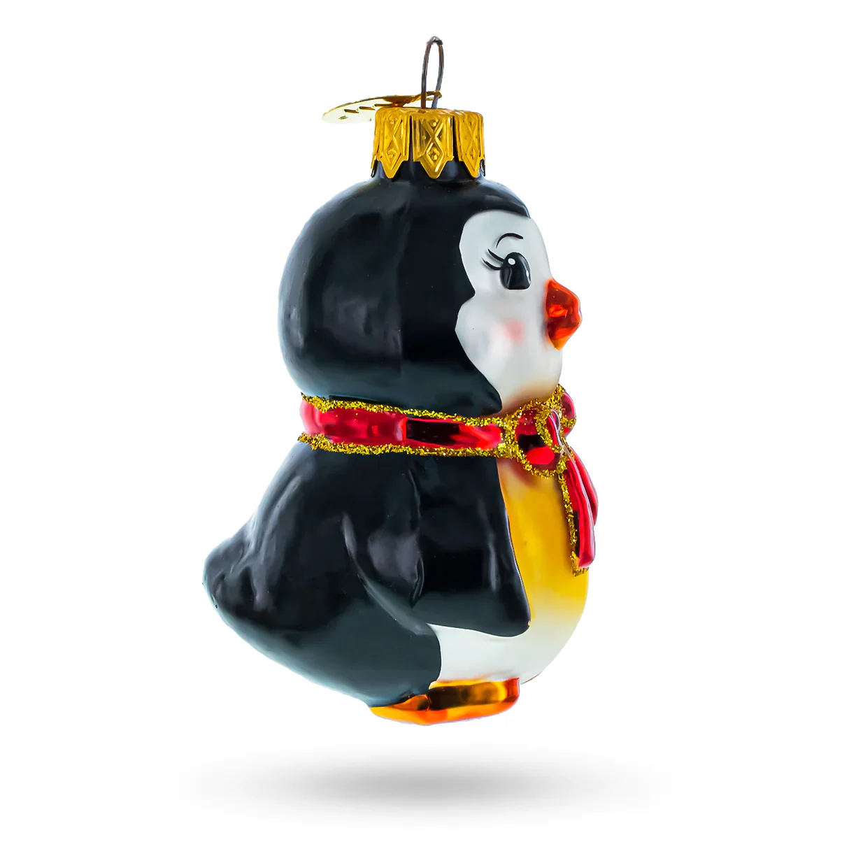 Penguin with Red Bow Ornament PS - Image 2