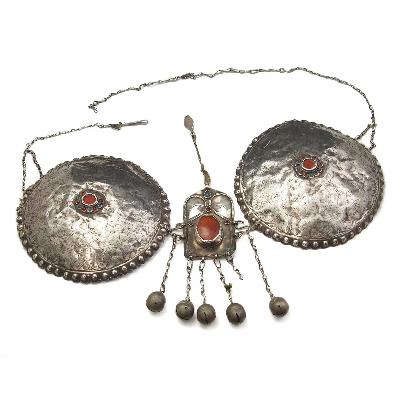 Persian Silver Chest Piece - Image 2