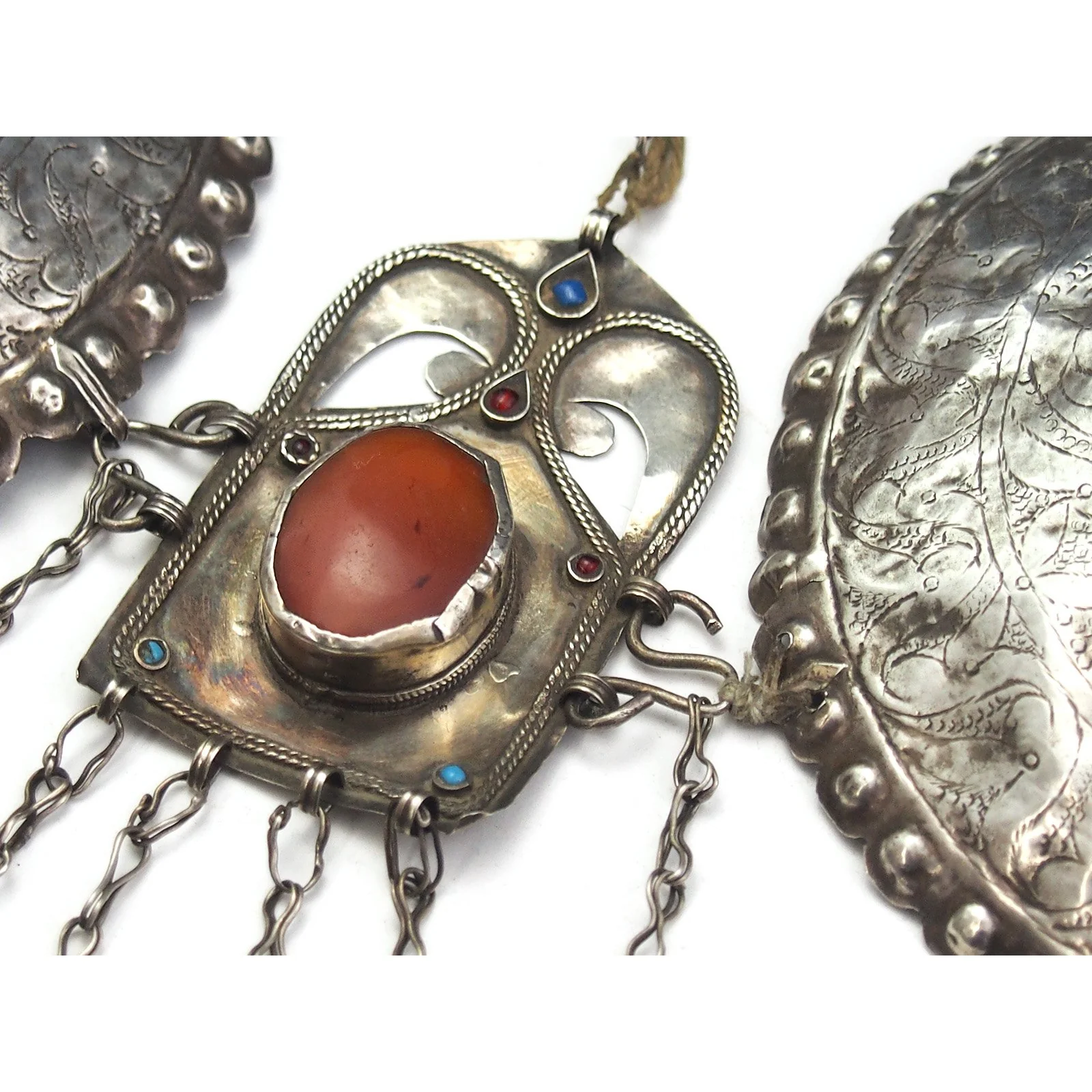 Persian Silver Chest Piece - Image 3