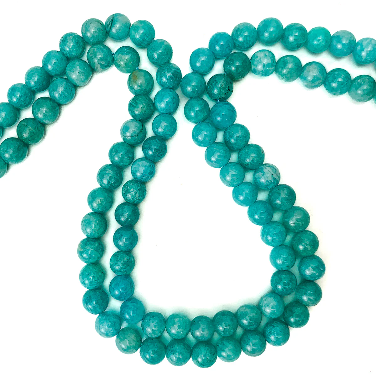 Amazonite Peruvian 6mm Smooth Rounds - Image 4