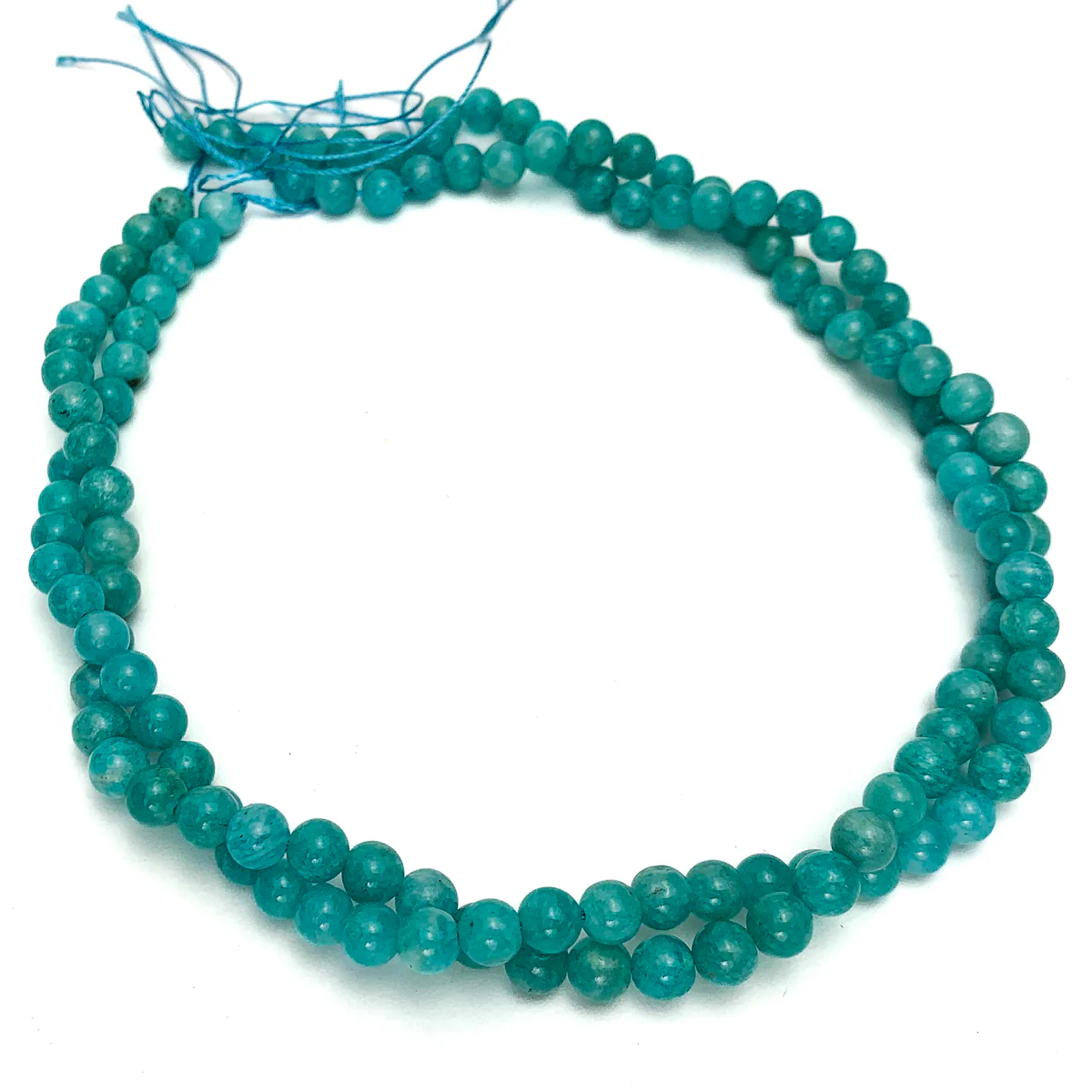 Amazonite Peruvian 6mm Smooth Rounds - Image 5
