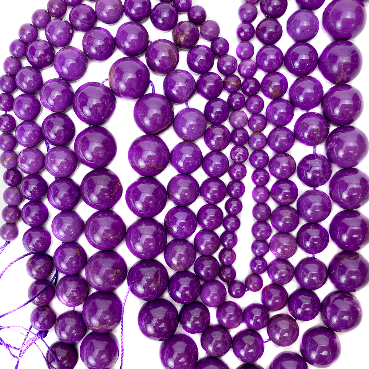 Phosphosiderite Smooth Rounds in 6mm, 8mm, 10mm, 12mm - Image 2
