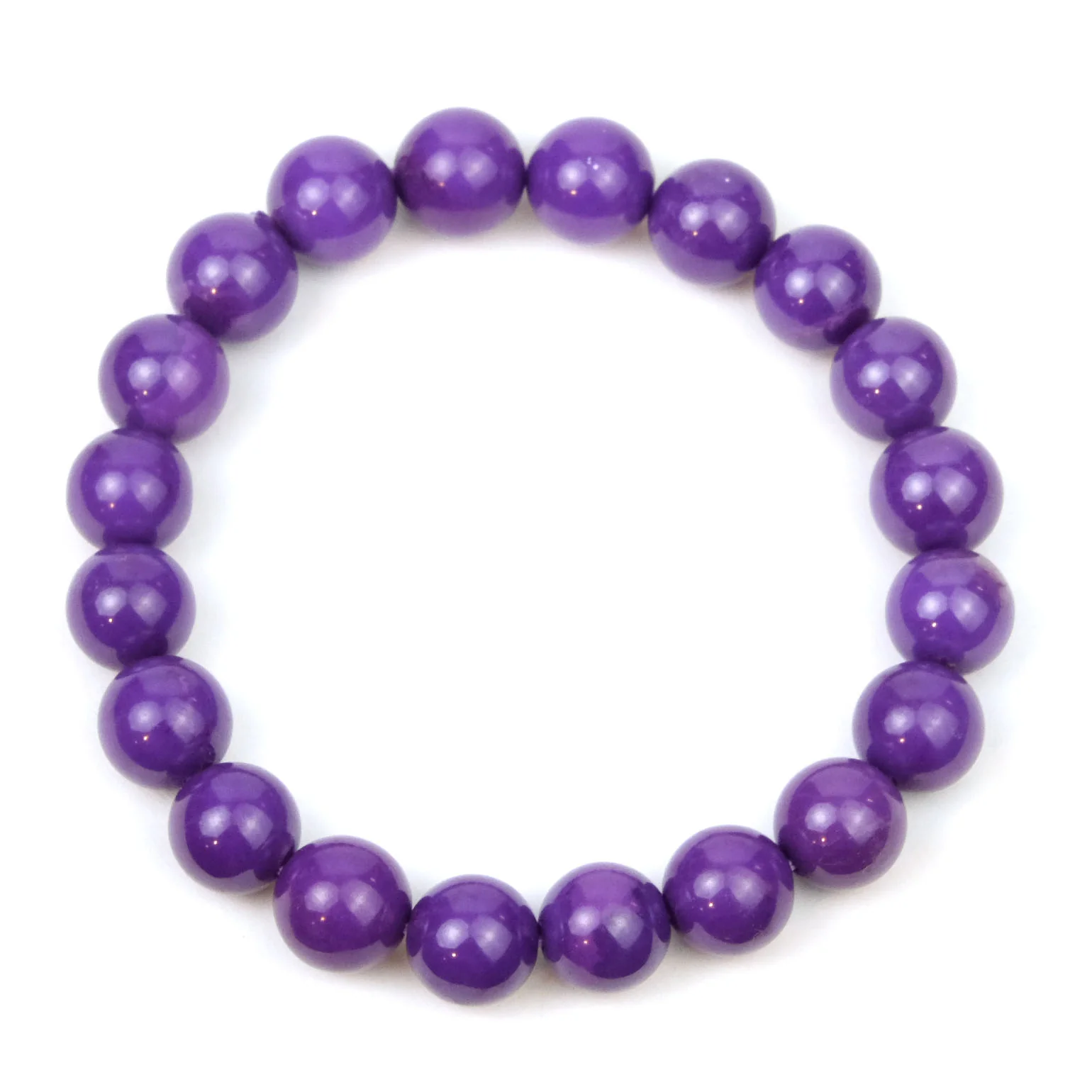 Phosphosiderite Stretch Bracelet 10mm - Image 3