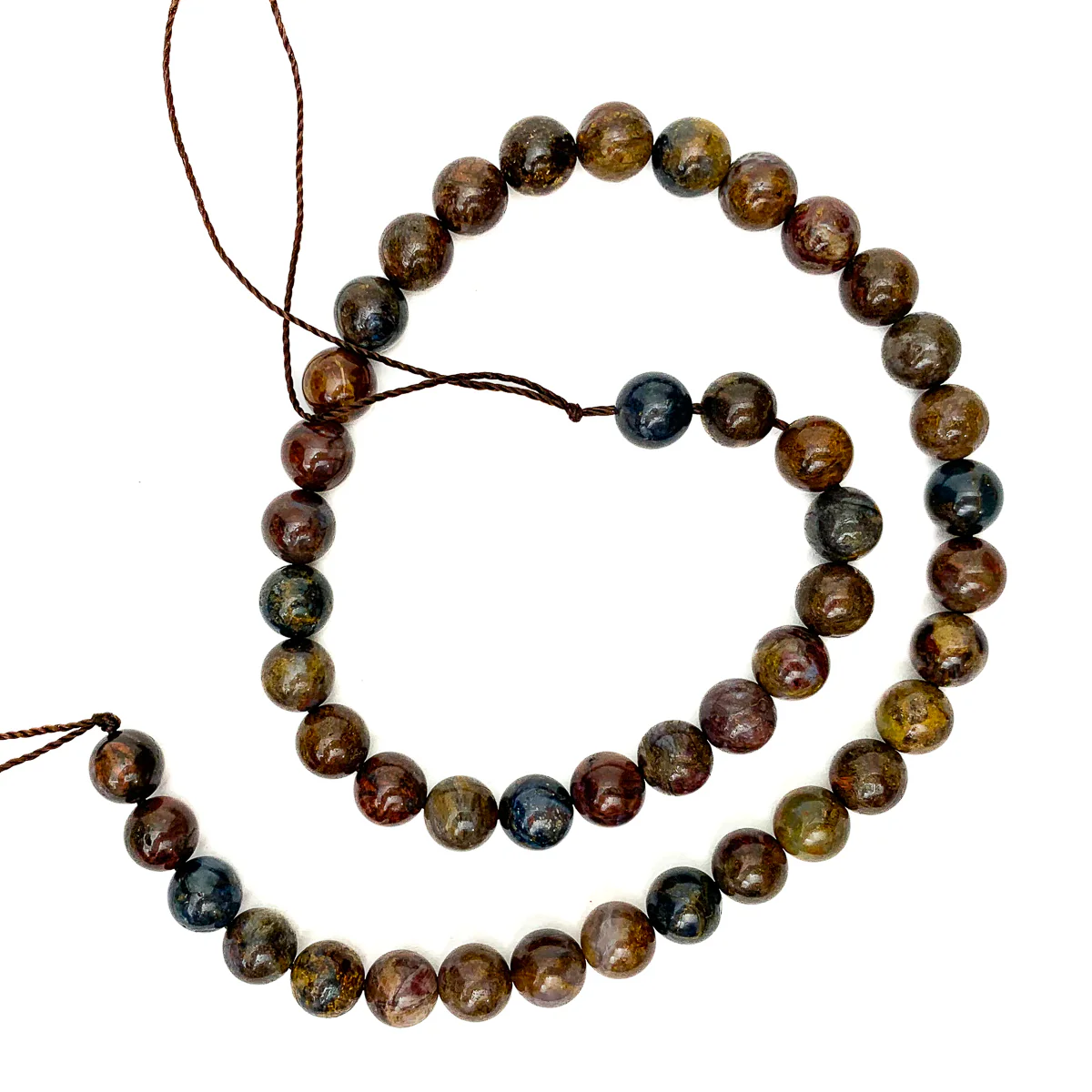Pietersite 8mm Smooth Rounds - Image 3