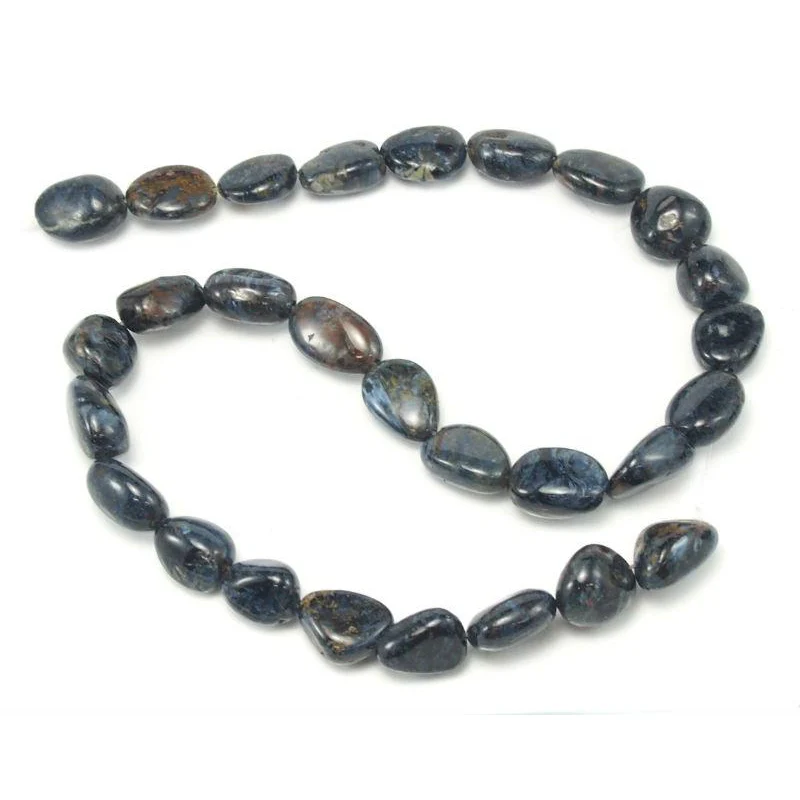 Pietersite Smooth Nuggets 13mm Strand - Image 2
