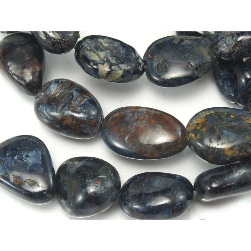 Pietersite Smooth Nuggets 13mm Strand - Image 3