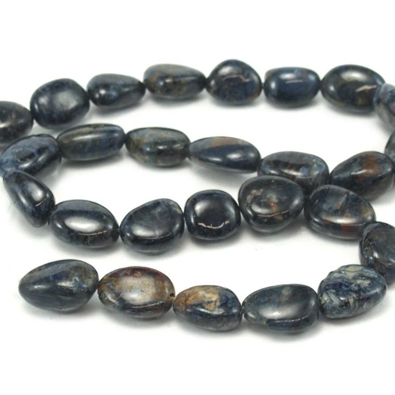Pietersite Smooth Nuggets 13mm Strand - Image 5