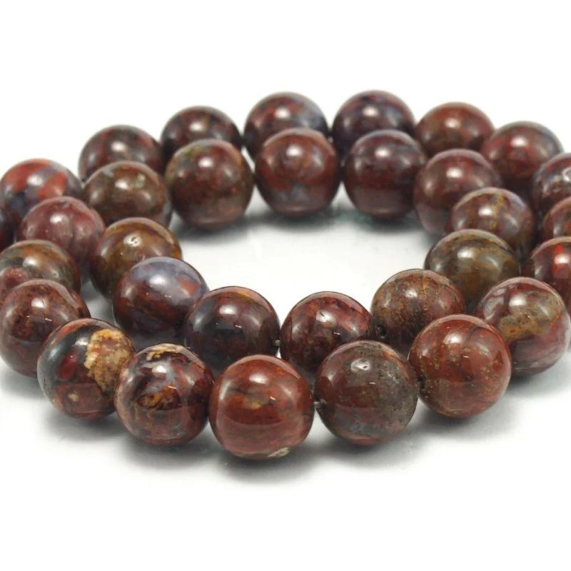 Pietersite Smooth Rounds 12mm Strand - Image 3