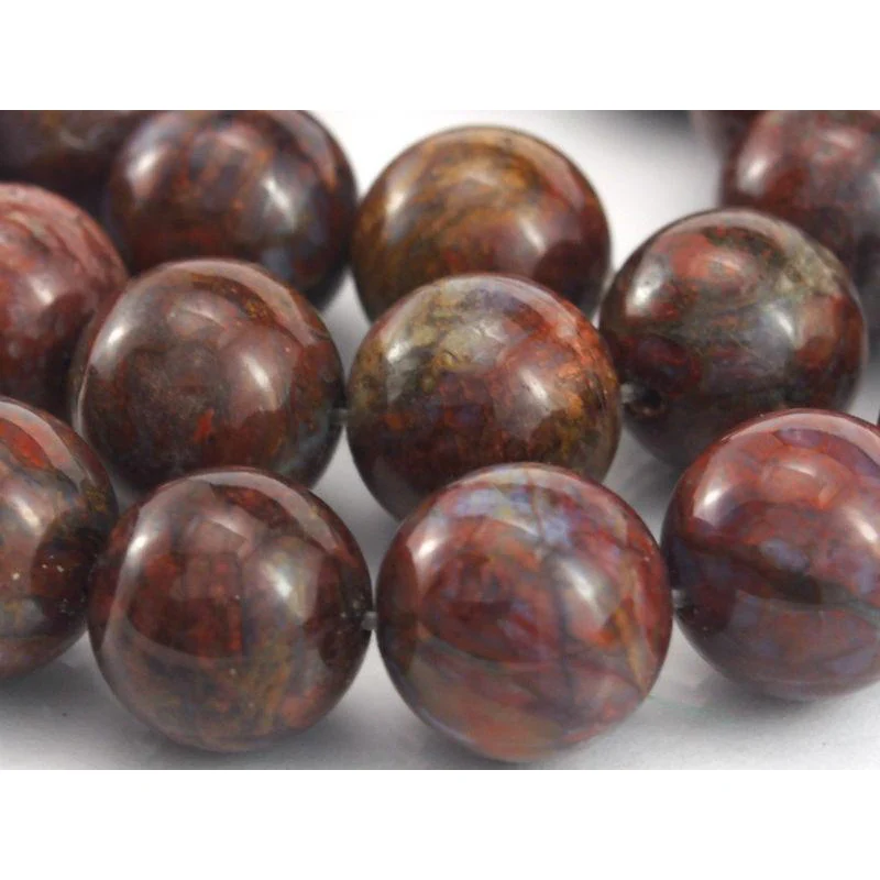 Pietersite Smooth Rounds 12mm Strand - Image 4