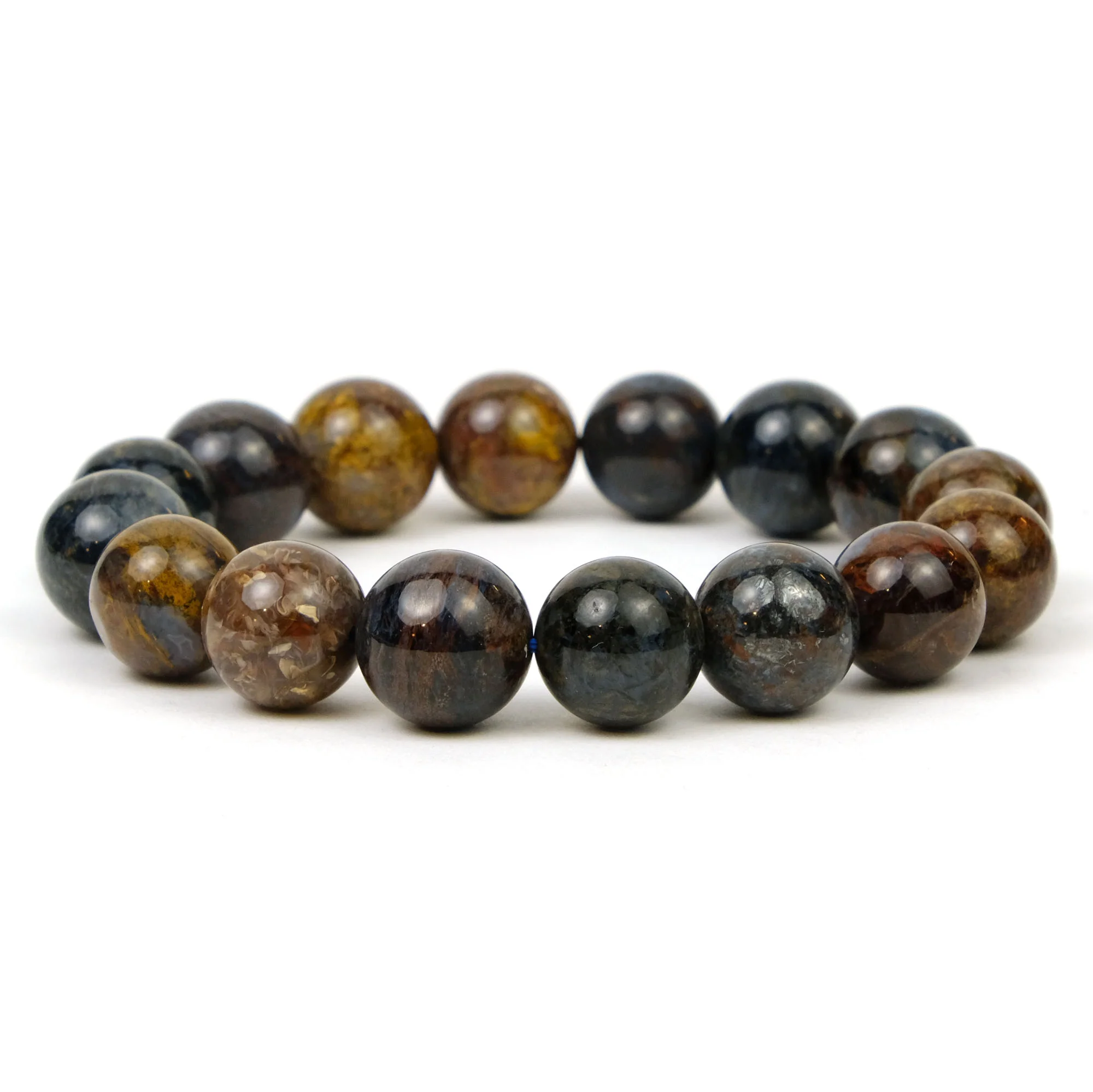 Pietersite Stretch Bracelet 12mm - Image 2