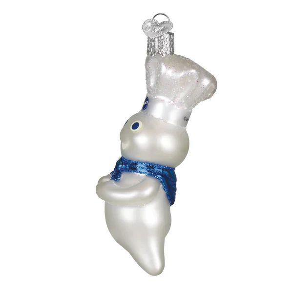 Pillsbury Doughboy Lovin' from the Oven Glass Ornament - Image 2