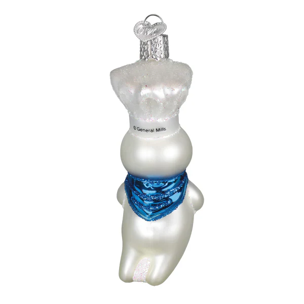 Pillsbury Doughboy Lovin' from the Oven Glass Ornament - Image 3