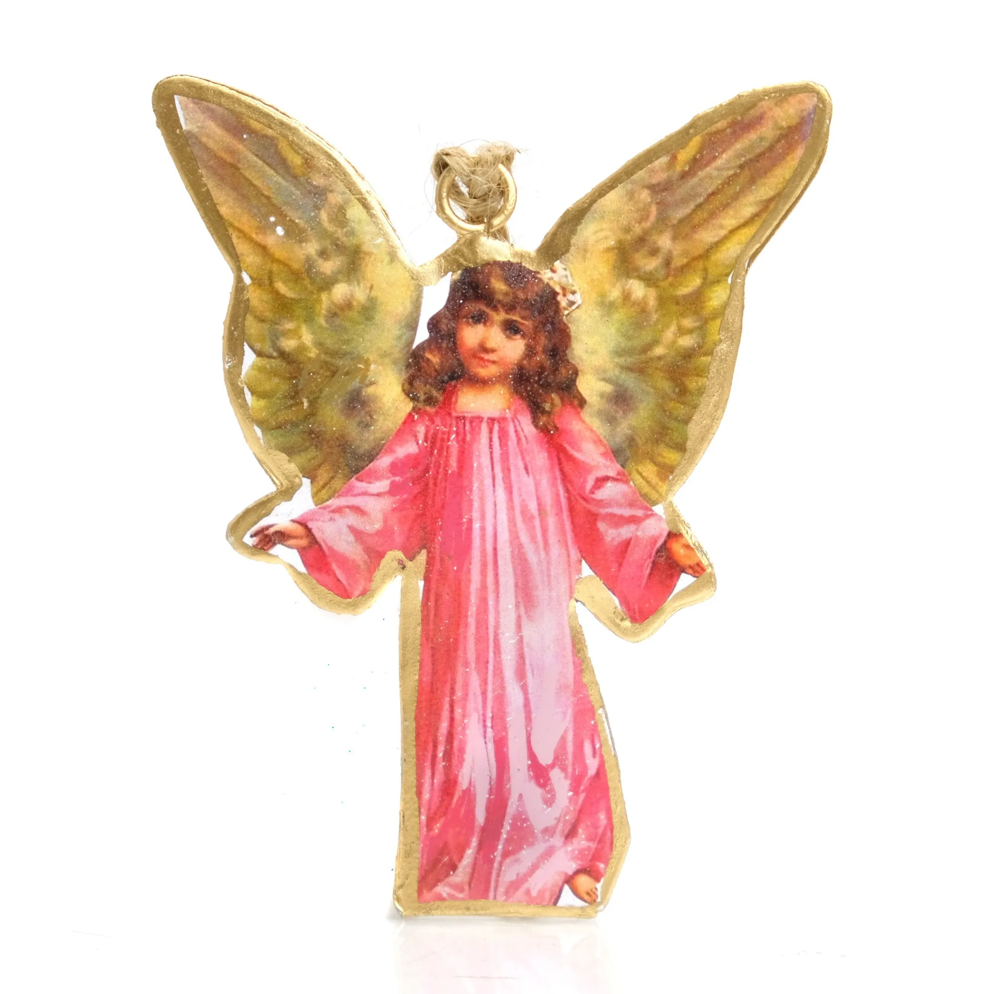 Pink Angel Ornament - Image 2