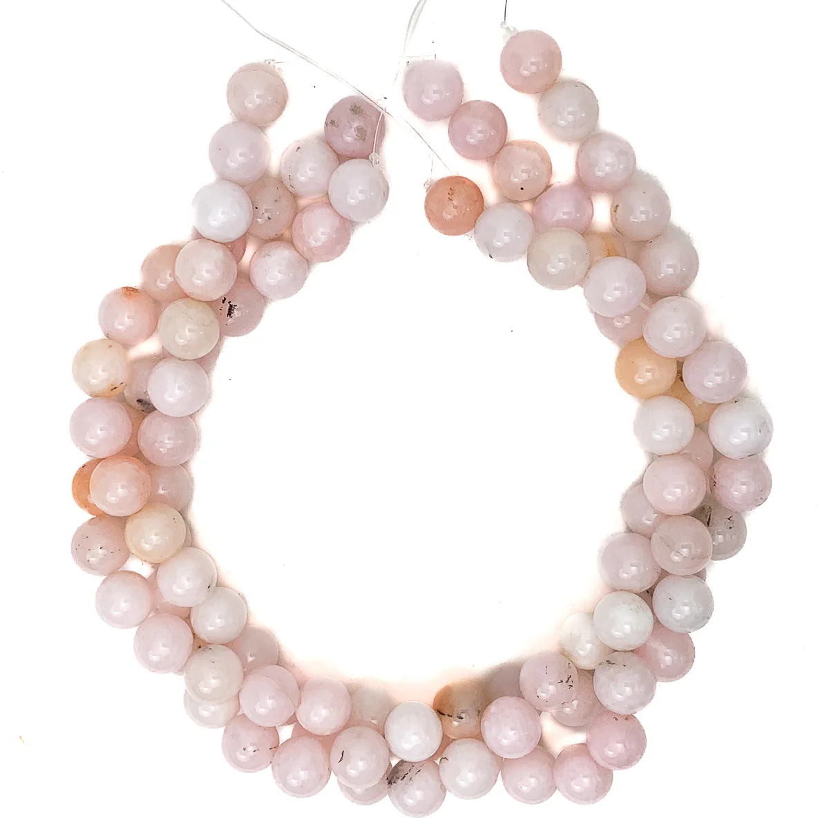 Pink Opal 12mm Smooth Rounds Bead Strand - Image 4