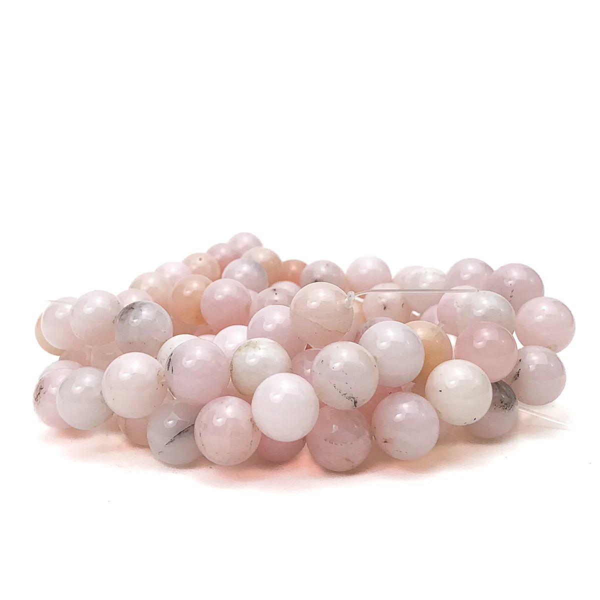 Pink Opal 12mm Smooth Rounds Bead Strand - Image 5