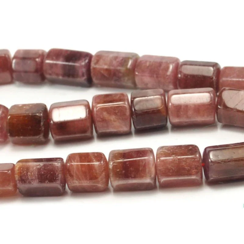 Pink Tourmaline Hexagon Strand - Image 4