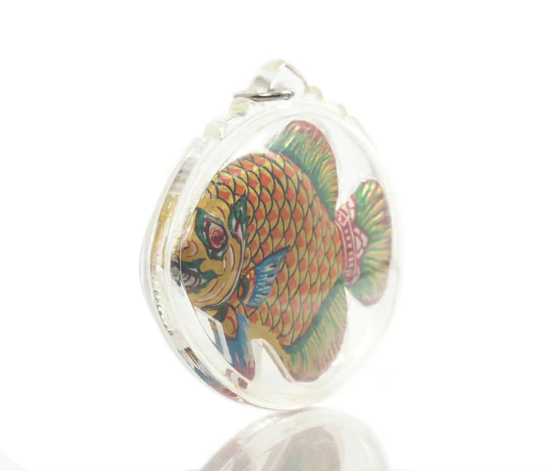 Pla Thapian The Wealth Fish Thai Amulet Pendant -20 - Image 2