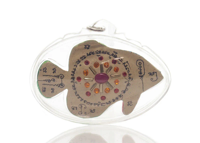 Pla Thapian The Wealth Fish Thai Amulet Pendant -20 - Image 9