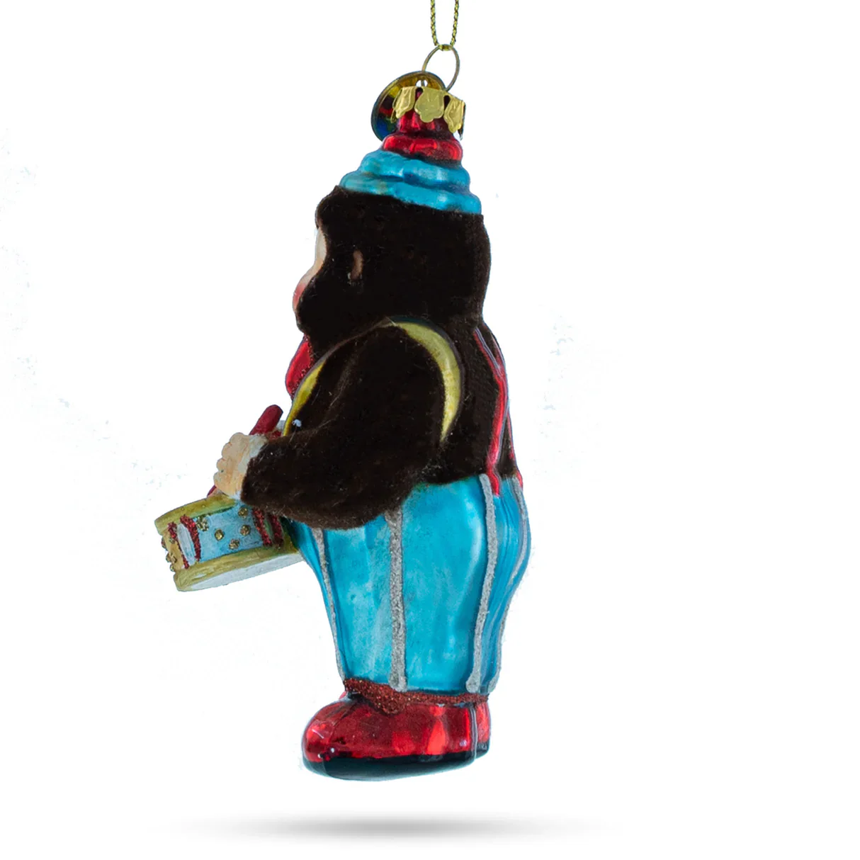 Little Drummer Monkey Pa-rum-pa-pum-pum Ornament PS - Image 2