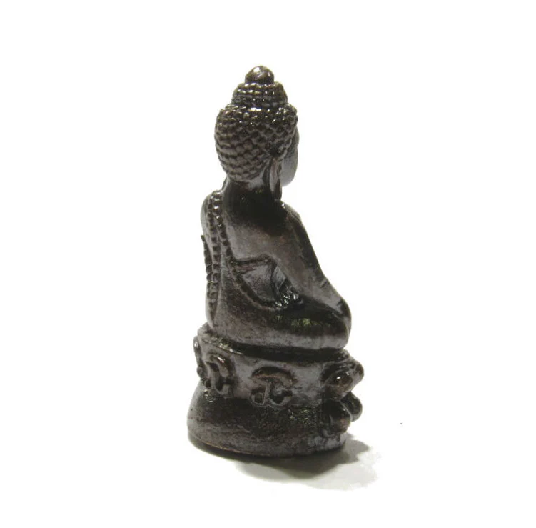 Pocket Buddha Defeating Mara (Evil) Amulet 2 - Image 3