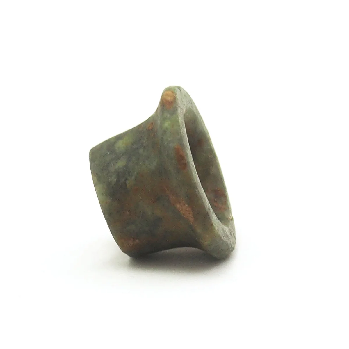 Pre-Columbian Greenstone Ear Plug / Guage, A - Image 3