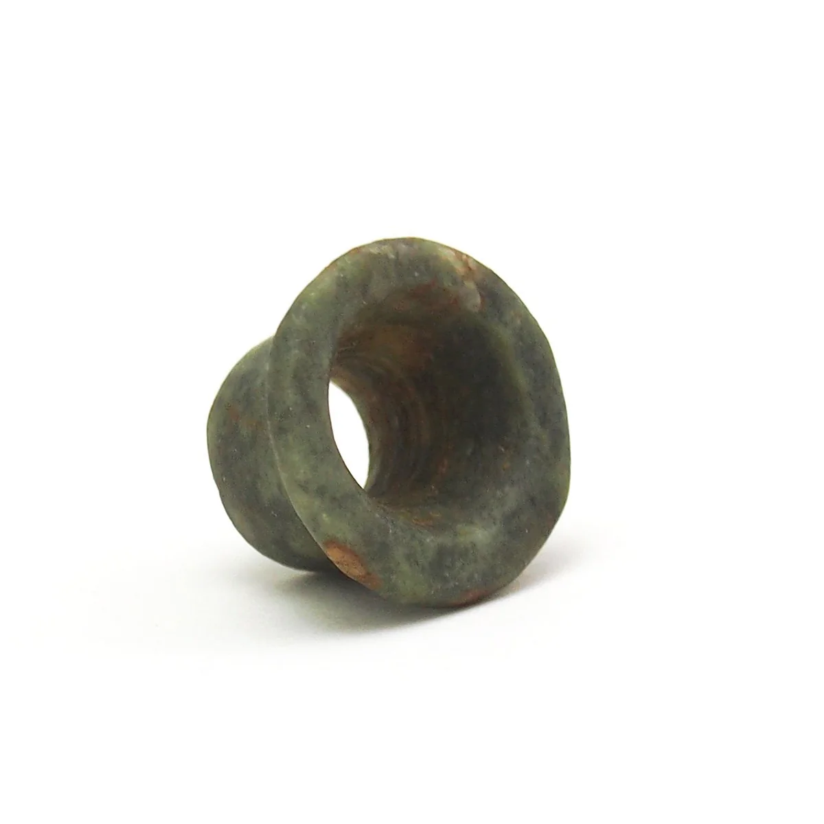 Pre-Columbian Greenstone Ear Plug / Guage, A - Image 4
