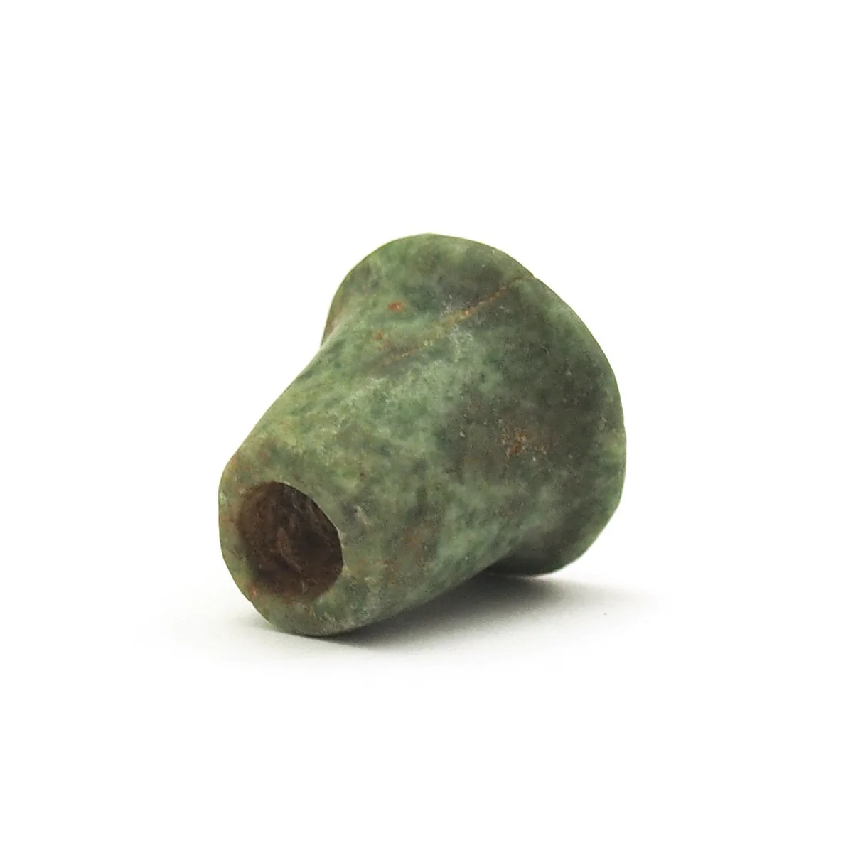 Pre-Columbian Greenstone Ear Gauge / Bead, B - Image 2