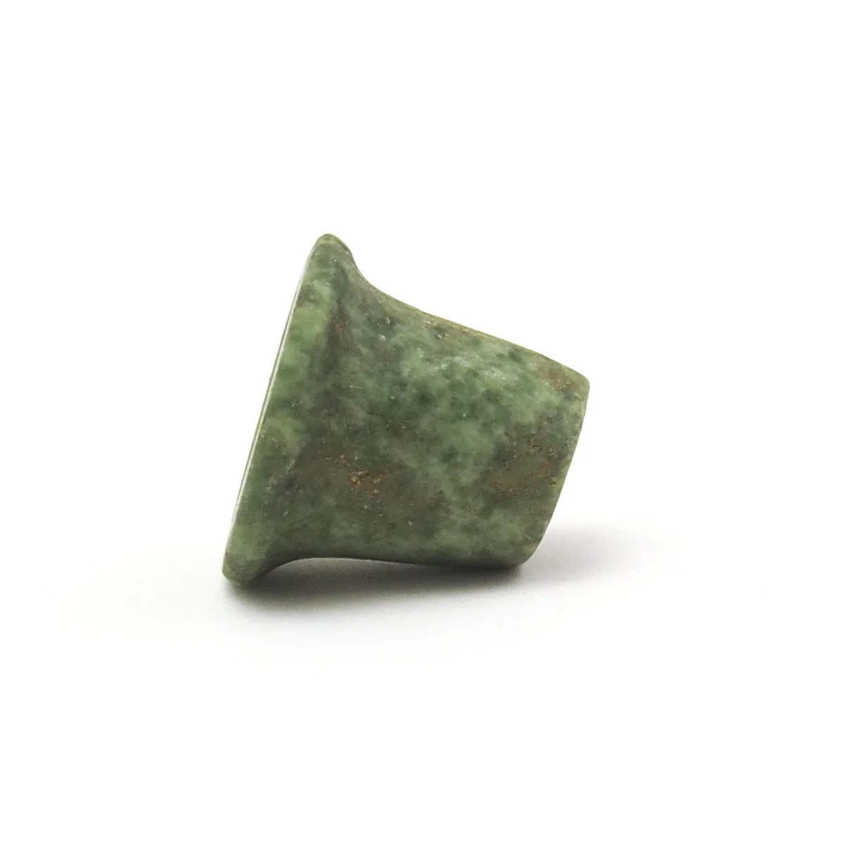 Pre-Columbian Greenstone Ear Gauge / Bead, B - Image 4