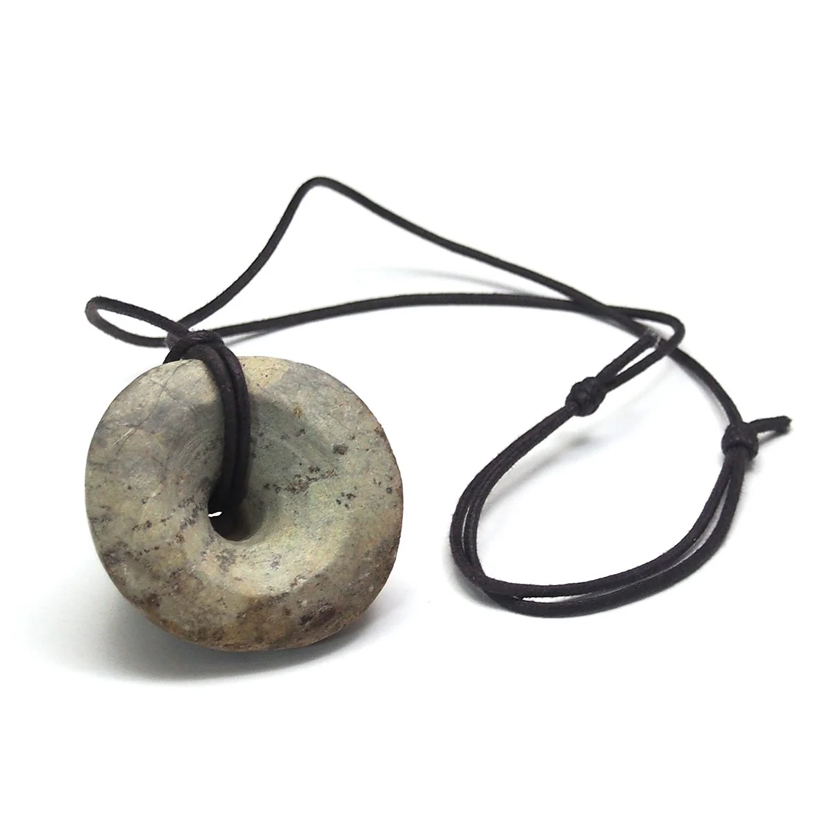 Pre-Columbian Spindle Whorl Necklace, C - Image 2