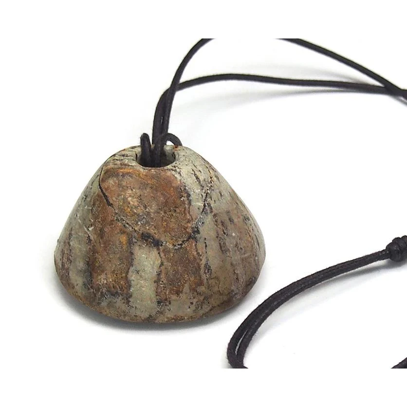 Pre-Columbian Spindle Whorl Necklace, C - Image 3