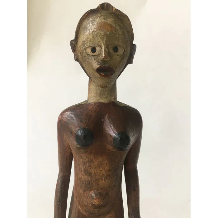 Punu Lumbo Figure, Gabon #452 - Image 6