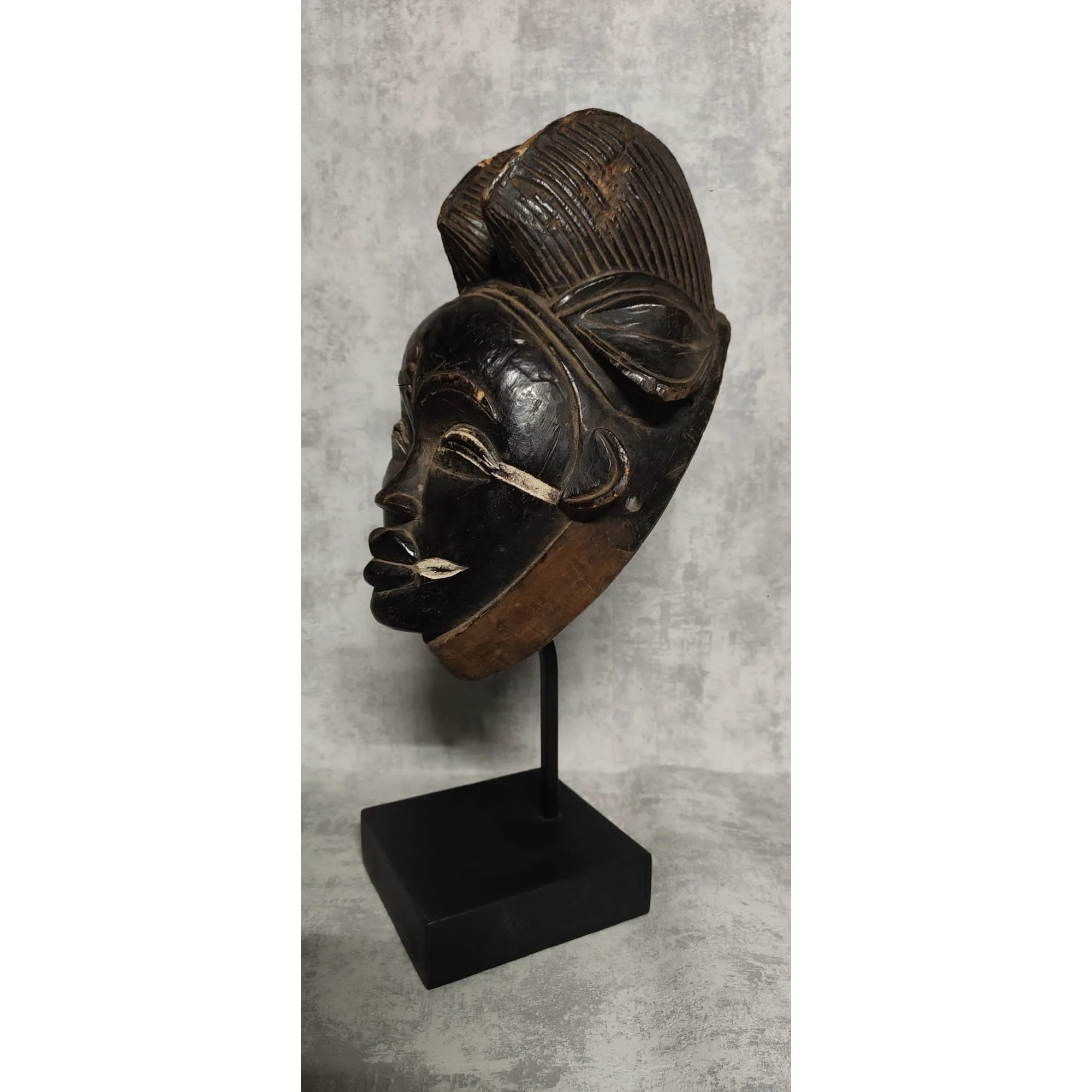 Punu Mask Ikwara, Gabon #1068  SOLD - Image 5