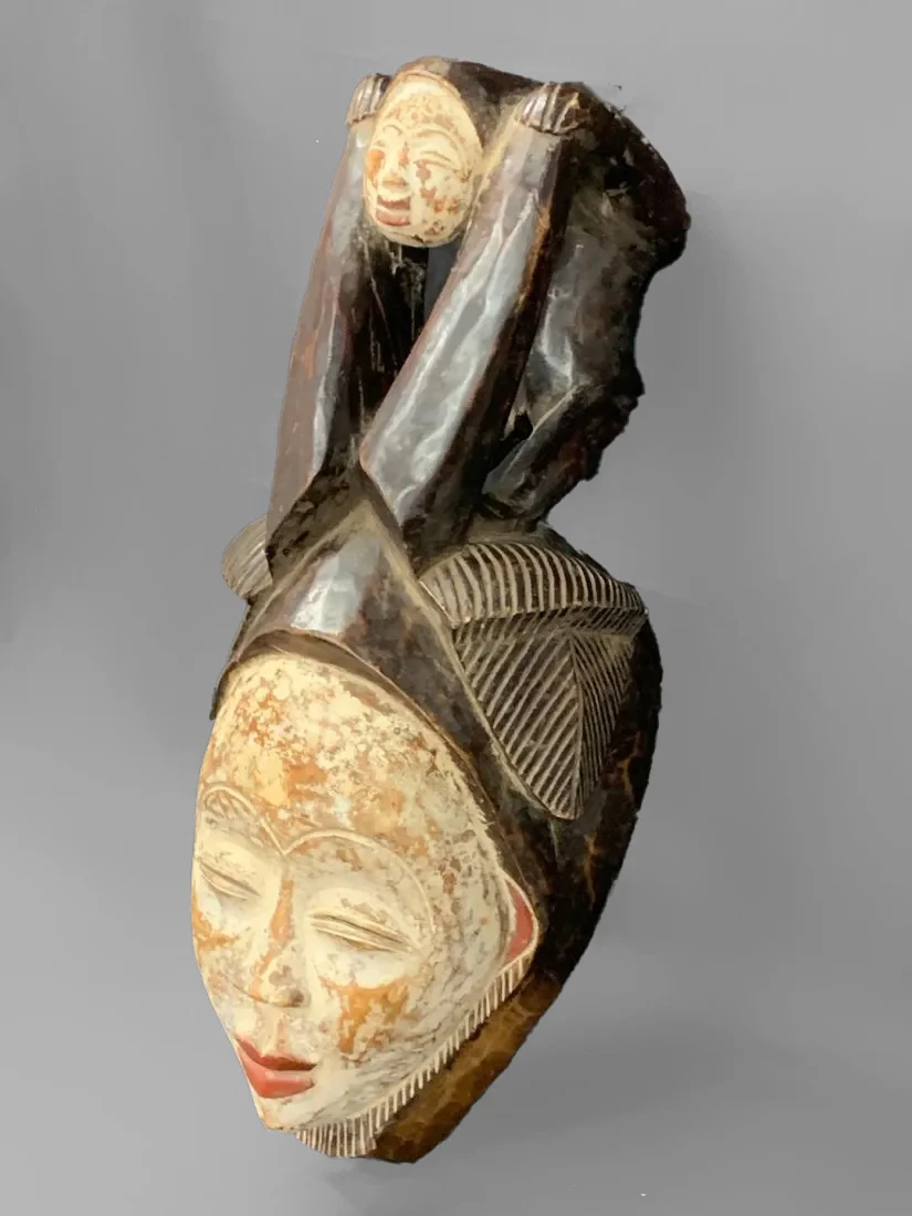 Punu Mukudj Mask, Gabon #108 - Image 4