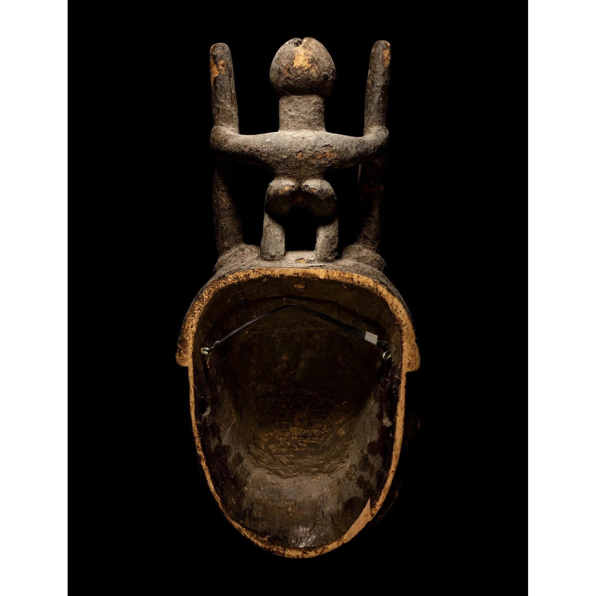 Punu Wood Mask, Gabon #862 PROVENANCE - Image 4