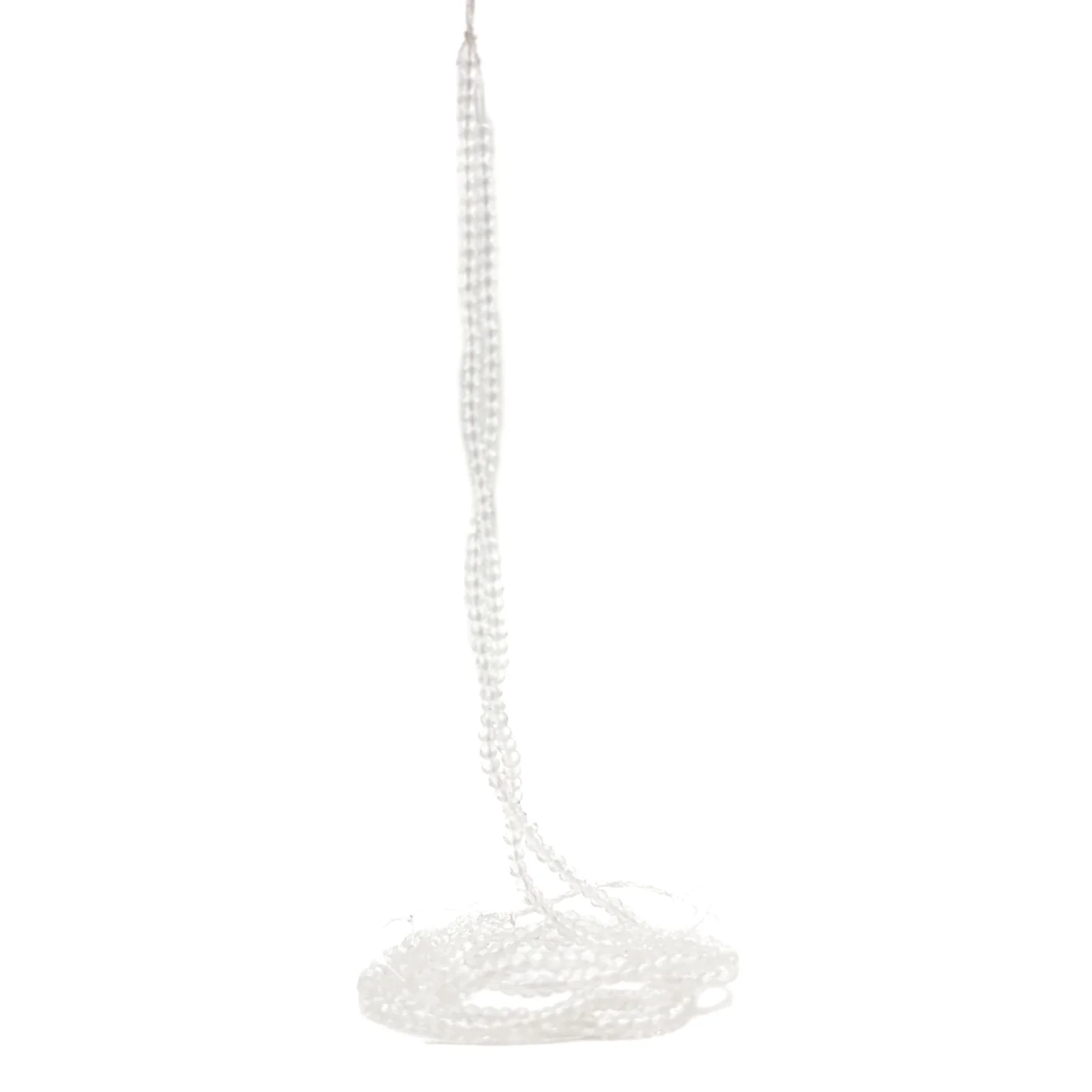 Quartz Crystal 2.5mm Faceted Rounds Bead Strand - Image 9