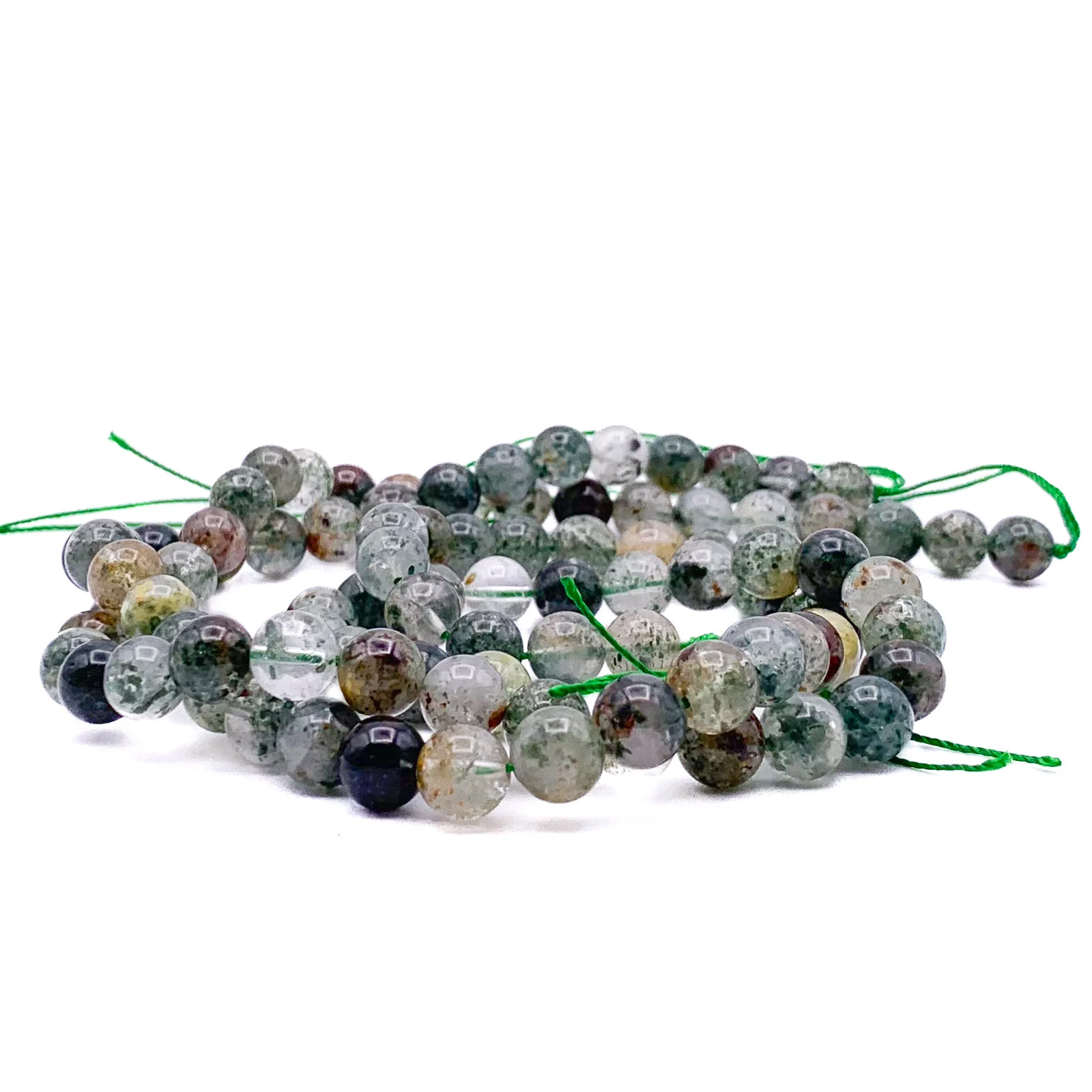 Garden Quartz 8mm Smooth Round Bead Strand - Image 5