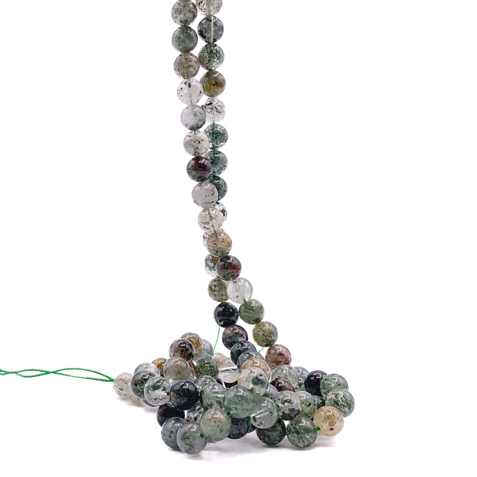Garden Quartz 8mm Smooth Round Bead Strand - Image 6