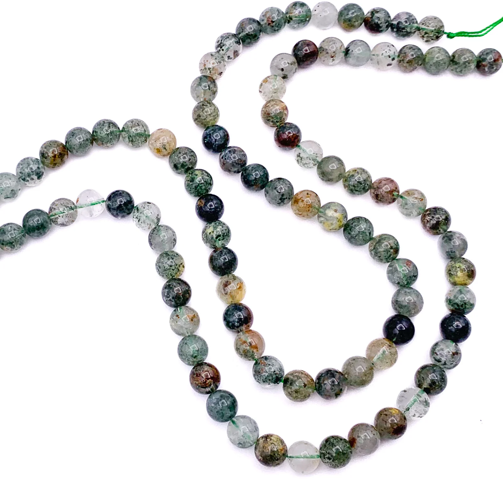 Garden Quartz 8mm Smooth Round Bead Strand - Image 7