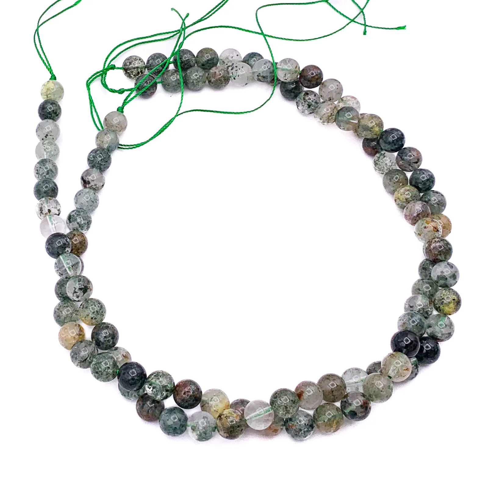 Garden Quartz 8mm Smooth Round Bead Strand - Image 8