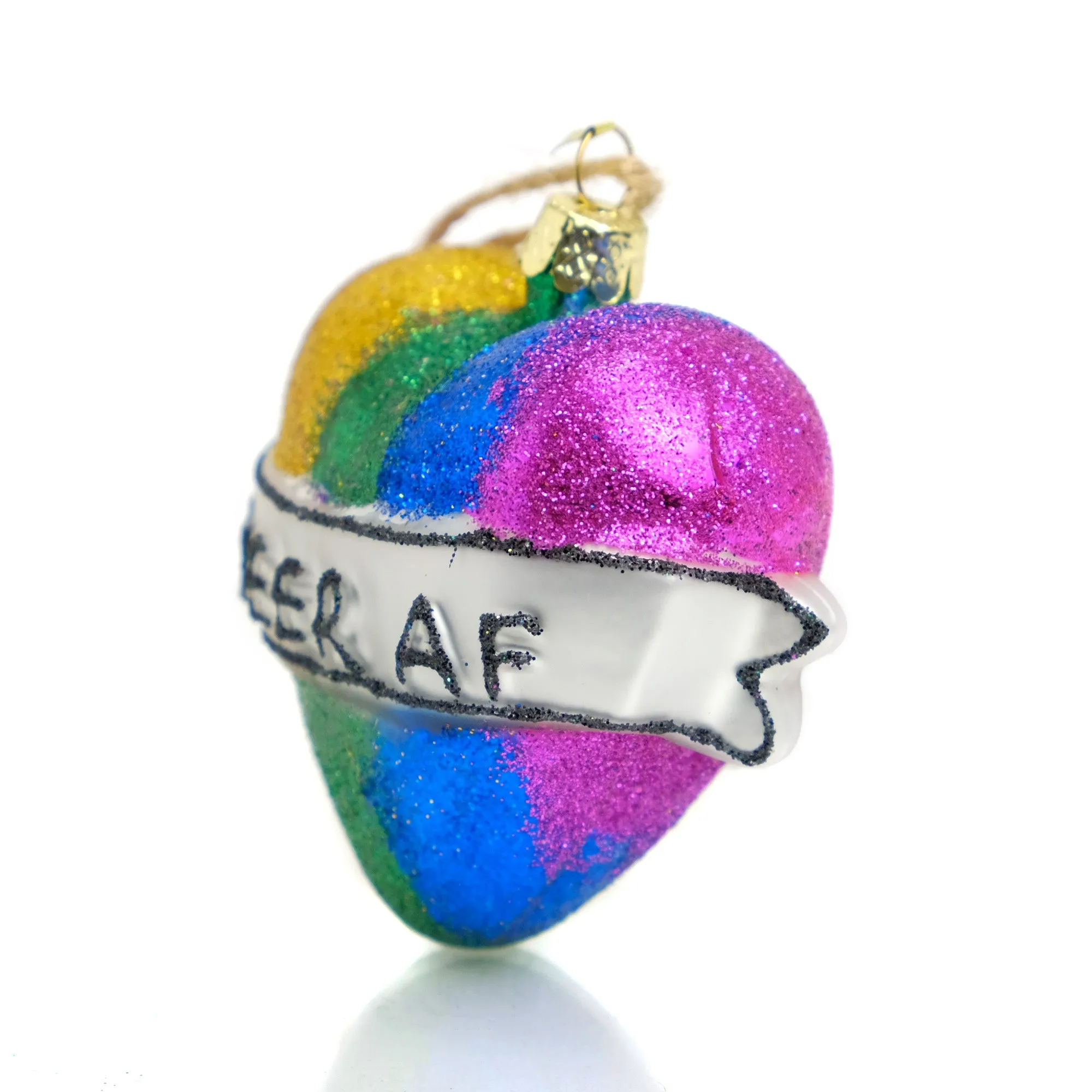 Queer AF Ornament - Image 2