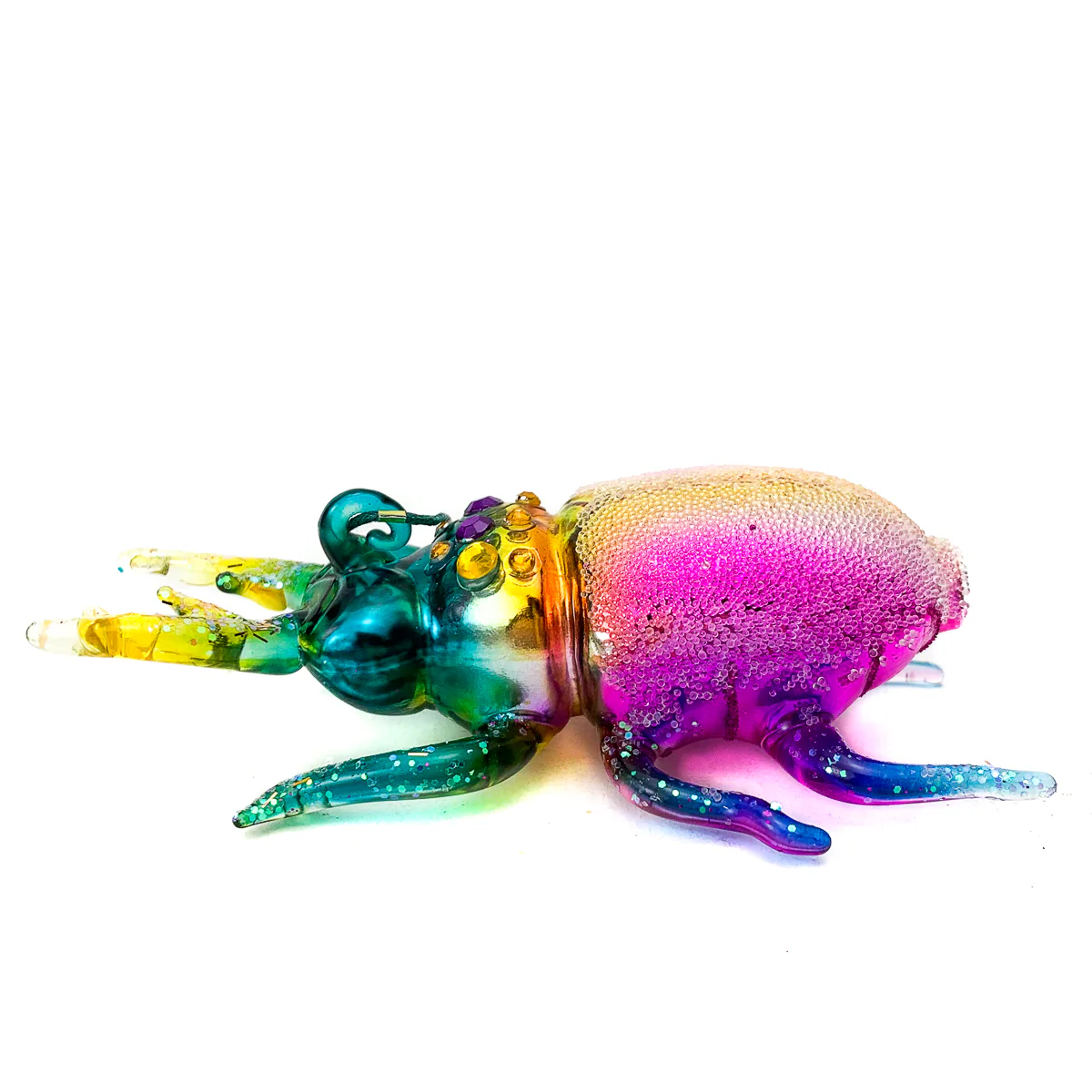 Stag Horn Rainbow Beetle Ornament - Image 3