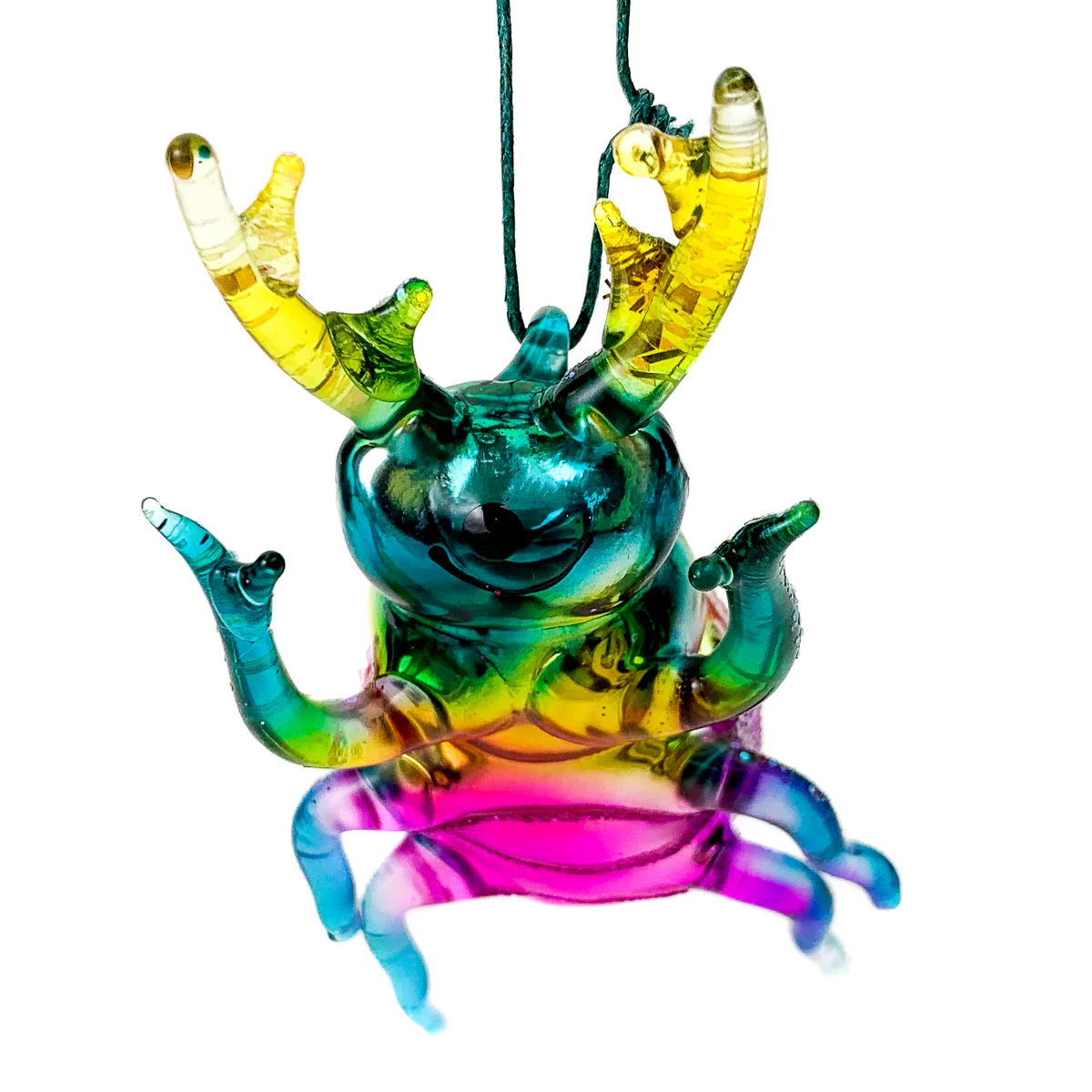Stag Horn Rainbow Beetle Ornament - Image 4