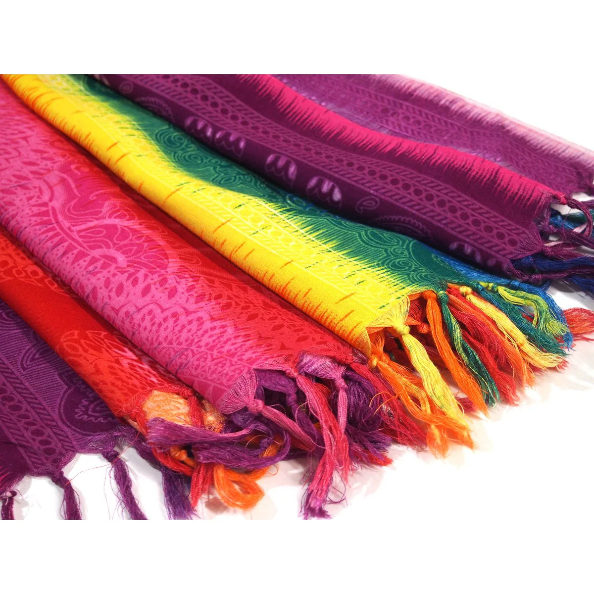 Rainbow Elephant Sarong - Image 4
