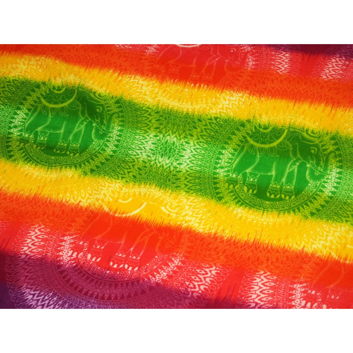 Rainbow Elephant Sarong - Image 2